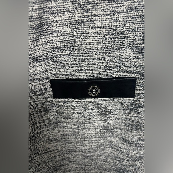 Tommy Hilfiger Sleeveless Tweed Sheath Dress Gray & Black Women’s Size 6 NWT - Picture 5 of 5